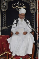 Moharram ul-Haraam: Mazoon Maulaa delivering Wa'az Mubaarak